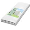 Outsunny Telo per serra 4 x 2 m, impermeabile, con porta, 8 finestre, protezione UV, resistente allo strappo Polietilene Bianco | Aosom Italy