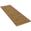 Outsunny Passerella da Giardino in Legno 120x38 cm Passerella Dritta Arrotolabile per Esterni Resistente alle Intemperie Carbonizzato | Aosom Italy