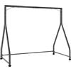 Outsunny Supporto per dondolo Telaio pesante versatile per due/tre posti o cesto sospeso Nero | Aosom Italy