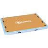 Outsunny Dock Gonfiabile Piattaforma Galleggiante 2,4x1,8m Gonfiabile Piattaforma 4-6 Persone con Superficie Antiscivolo Scaletta | Aosom Italy