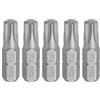 QUARKZMAN 5Pz Testa Stella Torx Per Avvitatore 1/4 Attacco Esagonale T35 Testa Magnetica Lunghezza 1 Acciaio CR-V 6 Punte Sicurezza Per Lavori Riparazione Avvitatore Elettrico