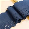 Whakano Nastro in Pizzo Vintage, Larghezza 7,5 cm, Motivo Floreale, Bordatura Decorativa per Decorazione da Tavolo, Matrimonio, Cucito, Abbigliamento - Blu Reale