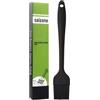 saizone 21cm Pennello Cucina Pennelli Silicone dolci da Cucina Pennello in Silicone Olio Pennello da Forno Cottura Spazzole da Forno Resistenti al Calore da Cucina,Colore Nero