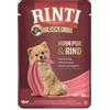 RINTI Chicken Pure&Beef Mini pollo e manzo in bustina per cani di piccola taglia 100 g