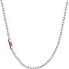 A.C. Milan AC Milan - Collana unisex in acciaio con ciondolo smaltato