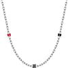 A.C. Milan AC Milan - Collana in acciaio con accessori