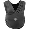 Koala - Fascia Porta Bebé Cuddle Band 2, Full Dark Grey