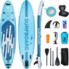 Puluomis Tavola Sup Gonfiabile Stand Up Paddle Tavola 15cm Spessore Da Surf 150 kg