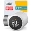 tado° Termostato Intelligente X | Controllo per app e Smart speaker (Alexa, Siri, Google Assistant), Controllo del riscaldamento, Installazione facile