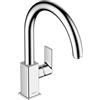hansgrohe Vernis Shape M35 Miscelatore monocomando cucina 260 con bocca orientabile, cromo, 71871000