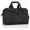 reisenthel allrounder L - Borsa da Medico Multifunzione per Viaggio, Lavoro e Tempo Libero, Multitasche con Tracolla Rimovibile, Tessuto Idrorepellente, 30 L, Nero