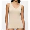 Triumph Canotta donna spalla larga scollatura V Triumph mod. Sense of modal articolo Tank Creamy Dream