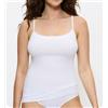 Triumph Canotta donna spalla stretta Triumph mod. Sense of modal articolo Spaghetti Bianco