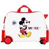 Disney Topolino E Minnie Colors Bagagli- Bagagli per bambini, Unisex - Bambini e ragazzi, Bianco, Taglia Unica