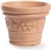 Prosperplast Vaso da fiori 65L Decora 57x57x45,5 cm, Terracotta