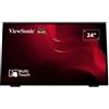 GielleService MONITOR touchscreen LED VIEWSONIC TD2465 da 23,8 FHD 60Hz Fino 10 punti contatto Tempo risposta 7ms