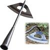 Fencelly - Rastrello per erbacce portatile, in acciaio temprato e cavo, coltivatore a mano, per giardinaggio, allentamento del terreno, per agricoltura, giardino, piantagione, ortaggi