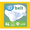 Serenity ID Belt Super Pannoloni a Cintura per Incontinenza Taglia M - Assorbenti per Adulti 14 Pezzi
