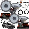 Hertz Evotuning Kit 8 Casse Altoparlanti Hertz Anteriori e Posteriori Renault Megane III 2008-14