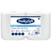 Bulky Soft Bobine multiuso Bulkysoft Classic Wiper Roll 160 Evo bianco in cellulosa 800 strappi rotolo conf. 2 pz 2 veli - 55977 - F08774