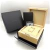 Blancpain Scatola FULL SET Blancpain legno Box marrone NOS con controscatola Travel Case