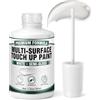 Vigorder Vernice Riparazione Smalto Bianca 30ml per Superfici Multiple | Pittura di Ritocco Bianca, Forte Adesione, Asciugatura Rapida, Finitura Liscia, Applicazione Facile, Metallo Ceramica Legno