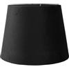 Tomotato Paralume in Tessuto, Paralume Piccolo Paralume in Tessuto per Lampada da Terra da Tavolo E27 E14 Paralume Conico Paralume per Lampada da Tavolo per Lampade da Tavolo Lampade (Nero)