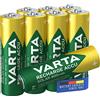 VARTA Pile AA, ricaricabili, confezione da 8, Recharge Accu Solar, batteria ricaricabile, 800 mAh Ni-MH, pronte all'uso, sviluppate per le luci solari da giardino