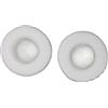 Gadpiparty Cuscinetti auricolari di ricambio per cuffie comodi cuscini bianchi 80 mm 1 paio