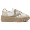 Keh Noo KEH-NOO Scarpe Monty KW9768, Bianco/Tortora, 41