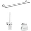 hansgrohe - Porta carta igienica universale "Logis", cromato
