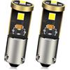 Ruiandsion 2 luci LED BAY9S H21W Canbus 12-24V, super luminose, Chipset 3030 3SMD, luce bianca, per indicatore di direzione auto, luce di retromarcia, lampadina di scorta