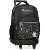 Pepe Jeans Cintia Zaino per notebook 15,6 Compact Nero 32x43x21 cm Poliestere 28,9L by Joumma Bags