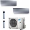 Daikin CLIMATIZZATORE DAIKIN EMURA III SILVER DUALSPLIT 9000+12000+2MXM40N INVERTER R-32 WI-FI