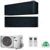 Daikin CLIMATIZZATORE DAIKIN STYLISH TOTAL BLACK DUALSPLIT 9000+12000+2MXM40 R-32