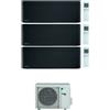 Daikin CLIMATIZZATORE DAIKIN STYLISH TOTAL BLACK TRIALSPLIT 9000+9000+9000+3MXM68 R-32