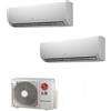 LG CLIMATIZZATORE LG STANDARD DUAL SPLIT 12000+12000+MU3M21 INVERTER R410