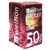 Med Trust Wellion Galileo Strisce Reattive GLU Misurazione Glicemia, 50 Strisce