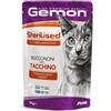 Gemon Cat Sterilised Busta Multipack 24x100G TACCHINO