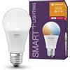 LEDVANCE Smart+ Lampe mit ZigBee Technologie, 9W, A60, matt, Sockel E27, Lichtfarbe Tunable White, 806lm, 1er Pack