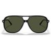 Ray-Ban Occhiali da Sole RB2198 901/31 Bill Nero/Verde G-15 Unisex 60/14/145