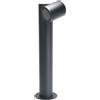 M LEDME Lampioncino Led Urbano Nero 44cm IP44 1 x GU10 M LEDME