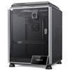 GielleService STAMPANTE 3D chiusa Creality K1C 1001060049 Dimensioni 22x22x25 cm Corpo in lega di alluminio e vetro