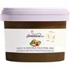 Dolcincasa.com Pasta di Nocciole Mortarella 100% pura per Gelati, Creme, per Caffè e usi vari in Pasticceria Senza Glutine 500g