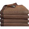 QHAIYYBF Tela ombreggiante 80% di protezione solare per piante, serra, terrazza, tenda da giardino, nicchia per animali domestici