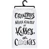 Primitives by Kathy LOL Made You Smile 33208 - Strofinaccio, in cotone, motivo: baci o biscotti