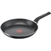 Tefal Padella Easy Cook & Clean 32 cm, rivestimento antiaderente, indicatore di temperatura con segnale termico, nera, B5550833