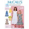Mc Call McCall Modelli per Bambini/Abiti da Ragazza, Multicolore, Taglia 3 - 6
