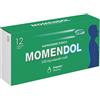 ANGELINI PHARMA ITALIA SpA Momendol | Naprossene Sodico 220mg Antidolorifico | 12 Capsule Molli