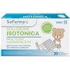 SO.FARMA.MORRA SpA Soluzione Salina 0,9% | Fisiologica Monodose | 20 Flaconcini 5ml